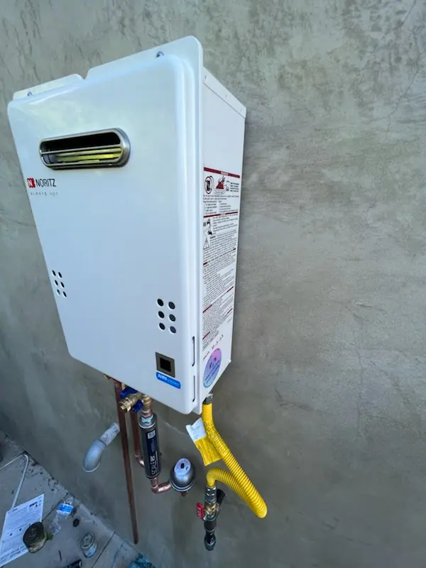 Tankless water heater installation for Doylestown homes