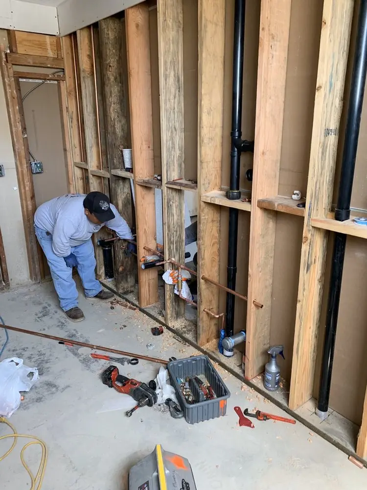 Commercial rough-in plumbing for Trenchless Sewer Repair in Doylestown